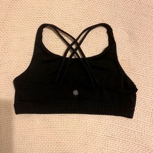 ATHLETA BLACK SPORTS BRA
